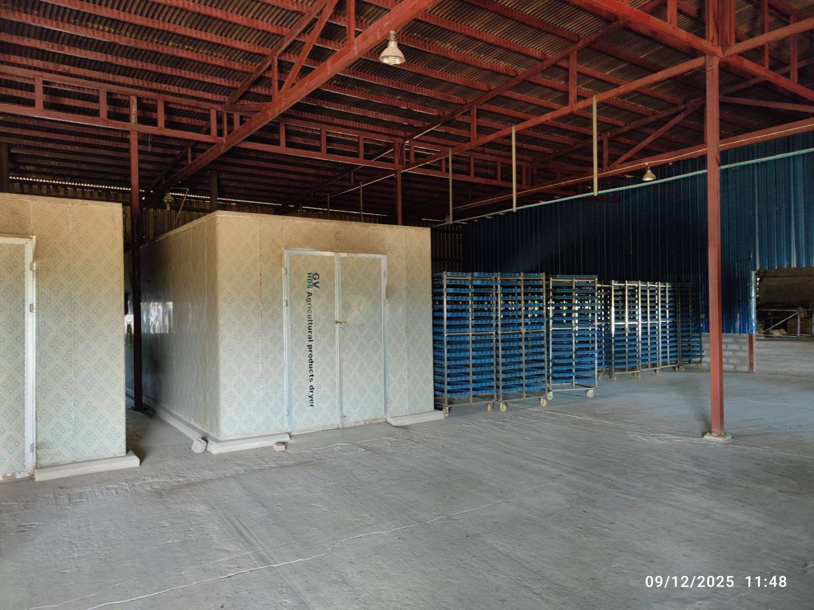 YK hot-air drying facility